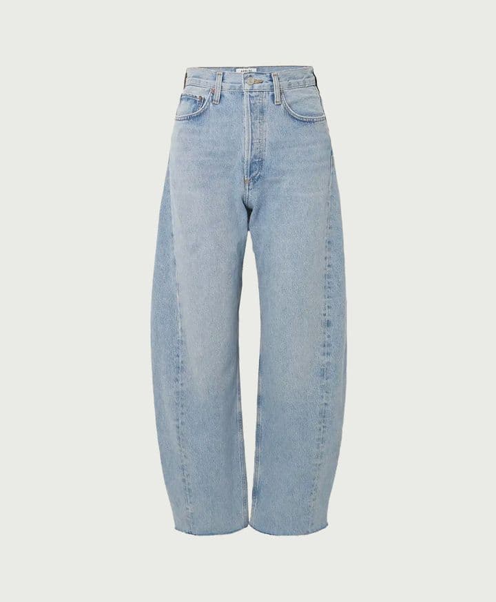 Agolde Luna High-Rise Tapered Jeans