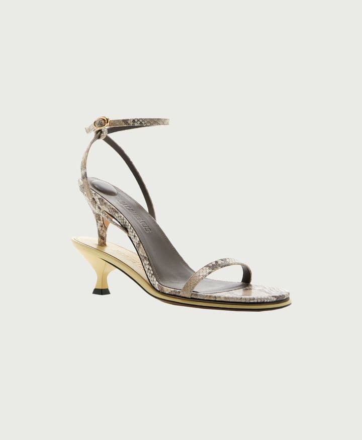 Jacquemus Les Doubles Leather Sandals