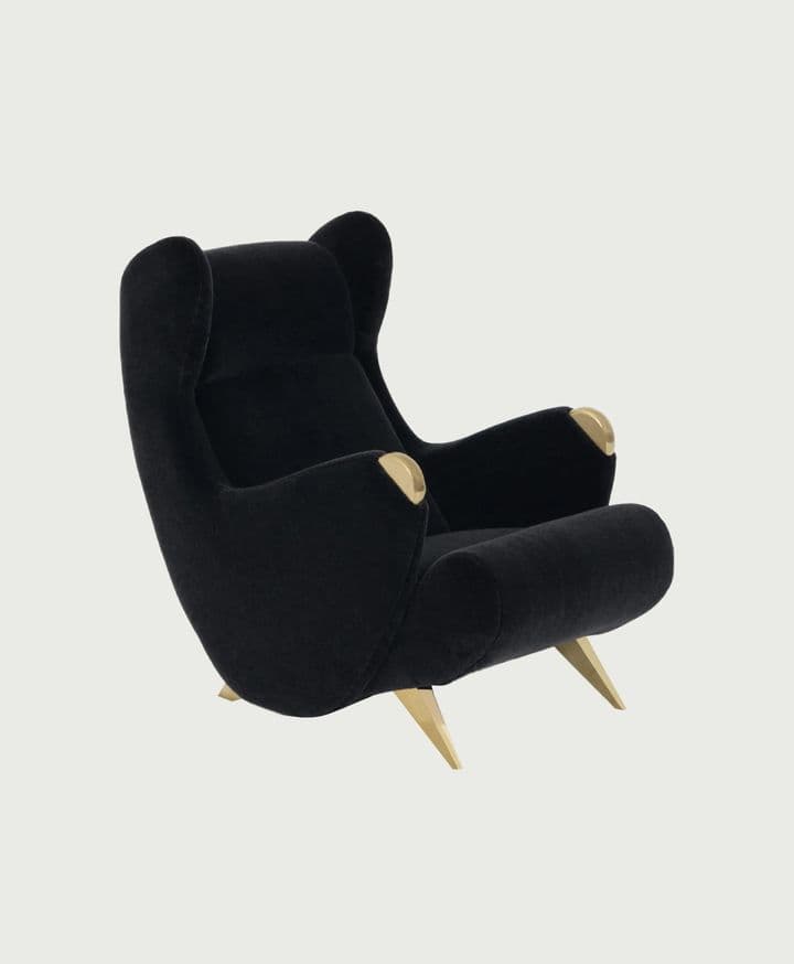 Cadillac Armchair Pierre Augustin Rose