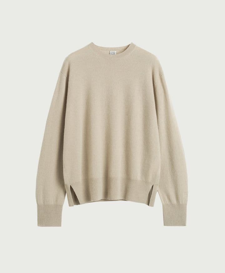 Crew-Neck Cashmere Knit Toteme