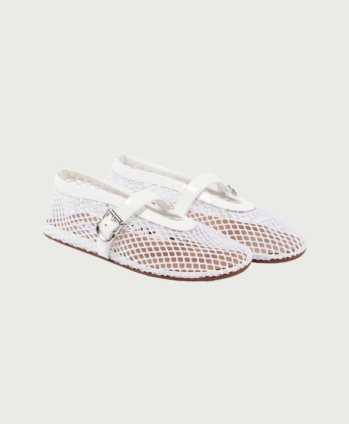 Alaia Mesh Ballet Flats