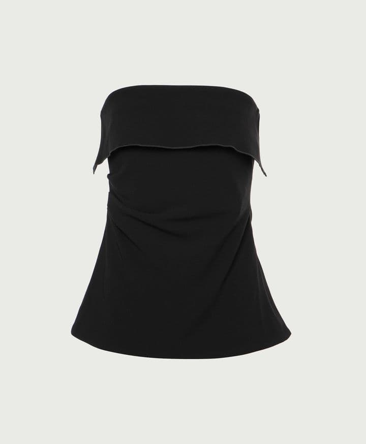 Felicity Strapless Crêpe Top