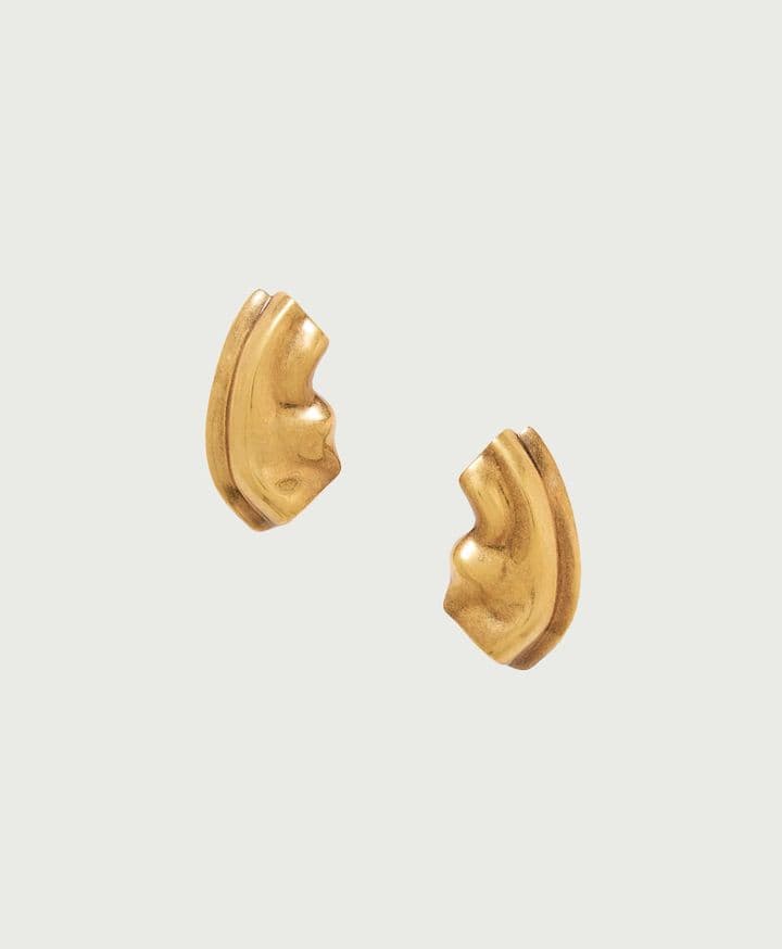 Amato Gold-Tone Earrings Khaite