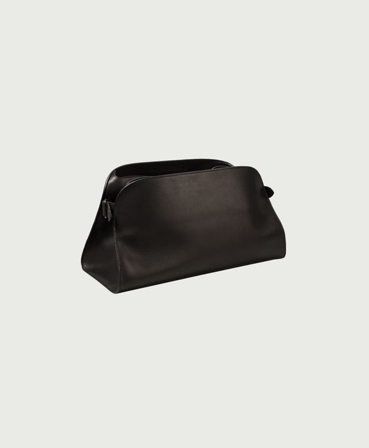 EW Margaux Leather Clutch The Row