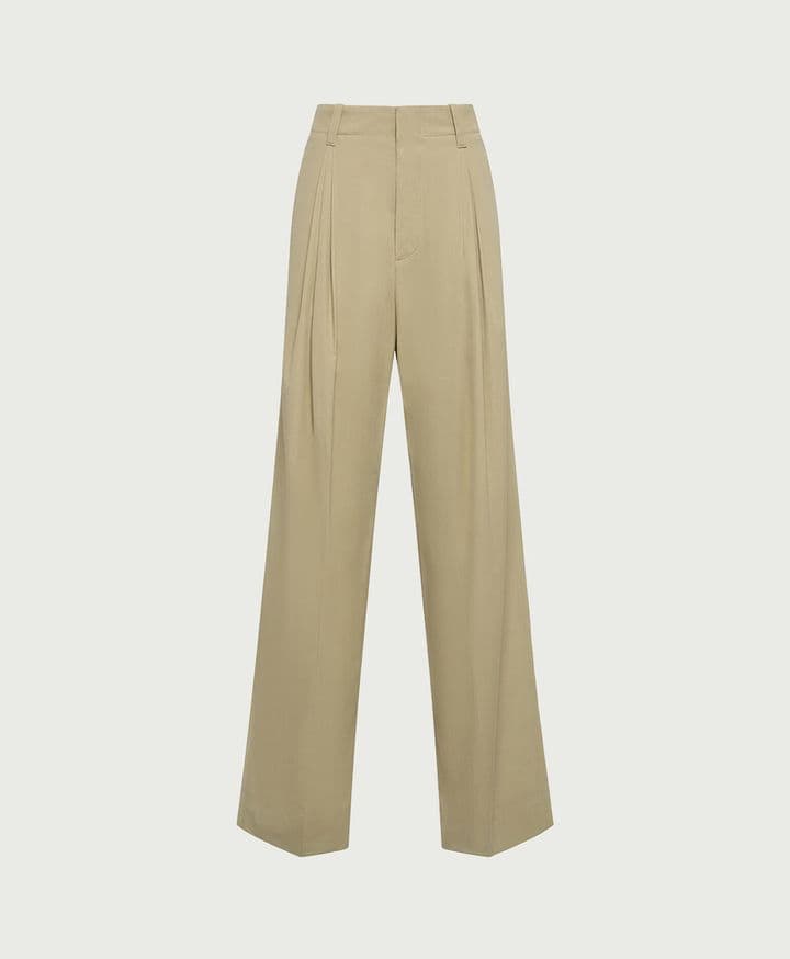 Cotton and Silk Pants