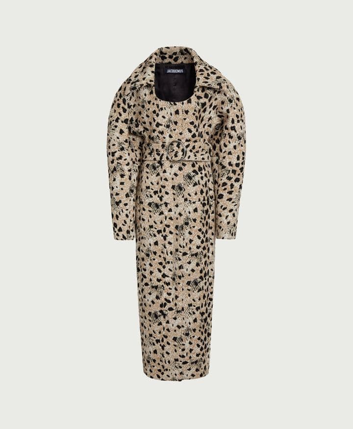 Jacquemus Leopard Trench