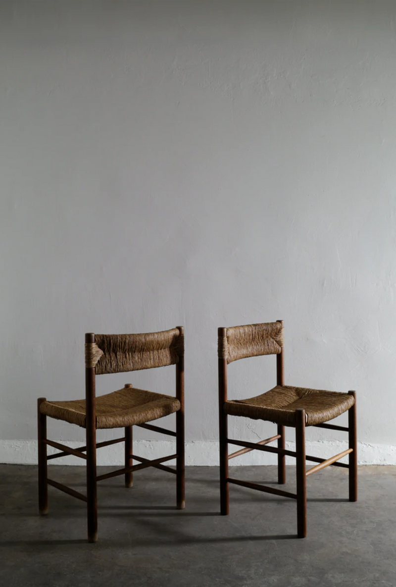Charlotte Perriand "Dordogne" chairs