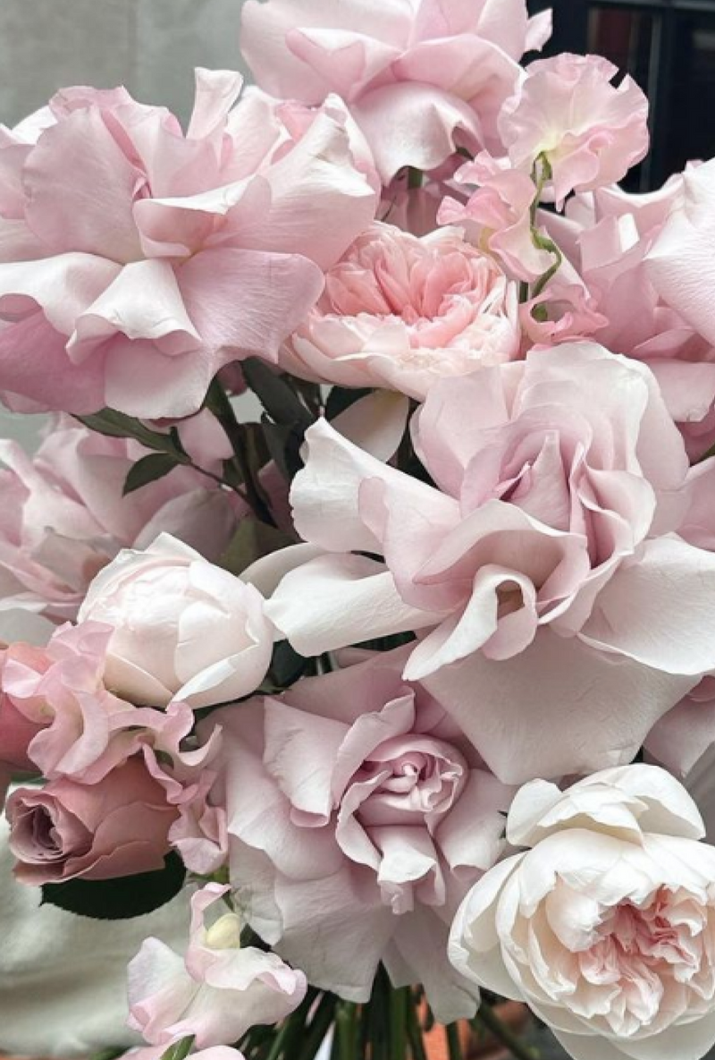 Pale Pink Roses Bouquet